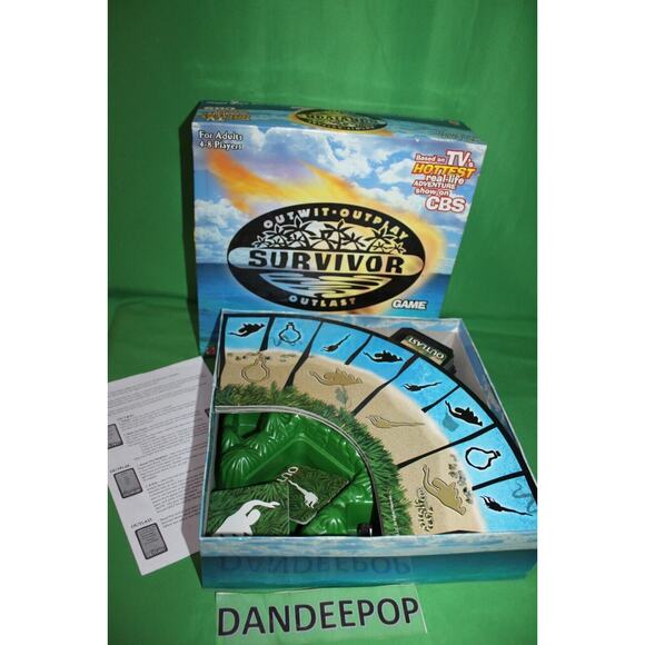 Mattel Survivor CBS Board Game - Picture 2 of 6